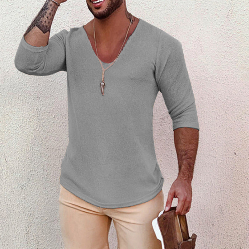Heren Longsleeve Shirt Casual Katoen