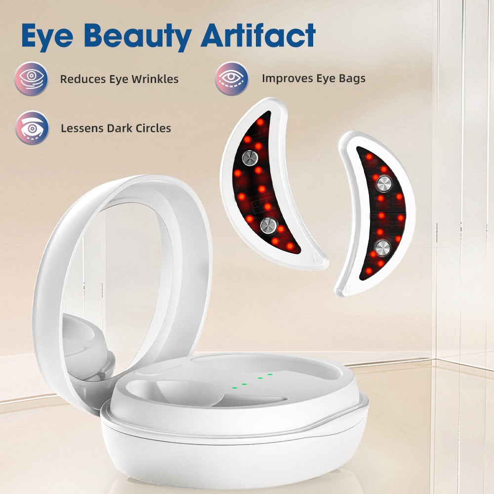 Oogtherapieapparaat met LED-licht en zachte vibratie 6