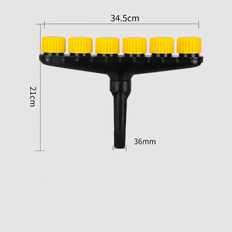 Verstelbare Multi-Kop Tuinsproeier