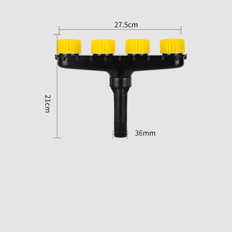 Verstelbare Multi-Kop Tuinsproeier