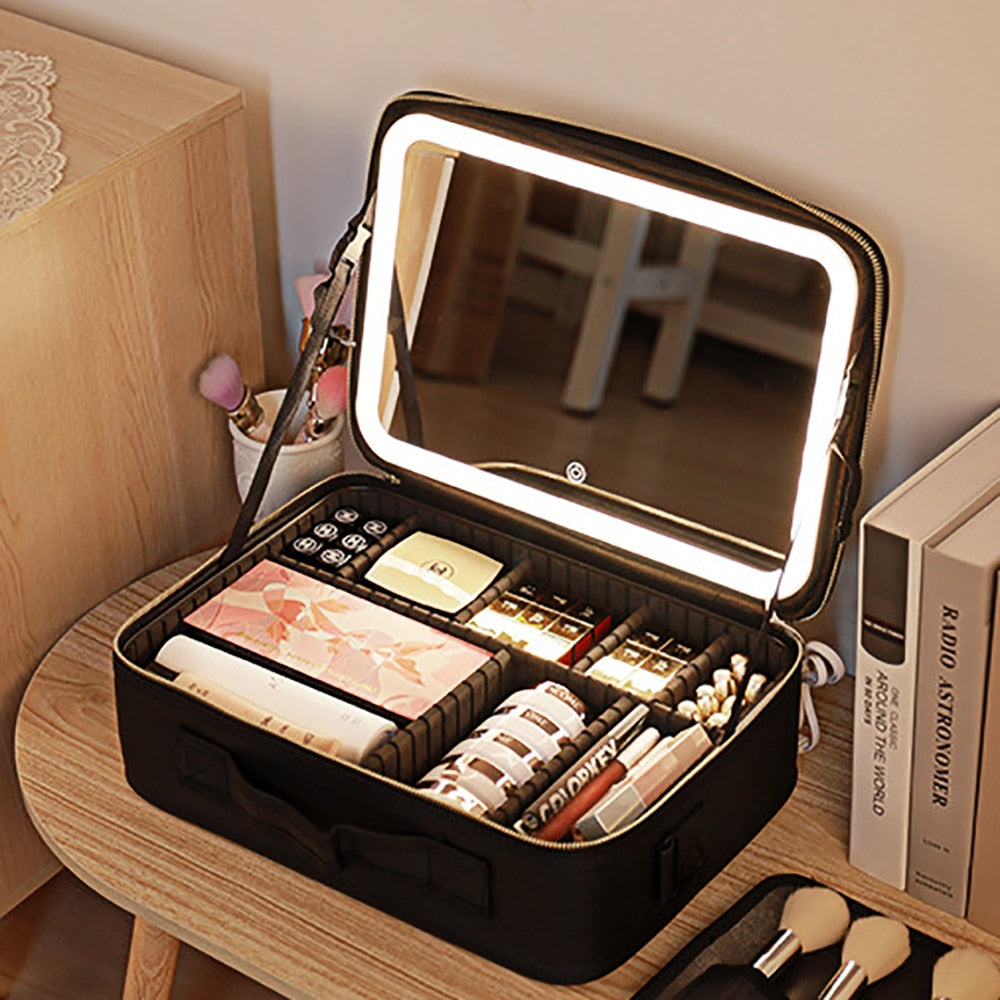 Draagbare LED Make-up Tas