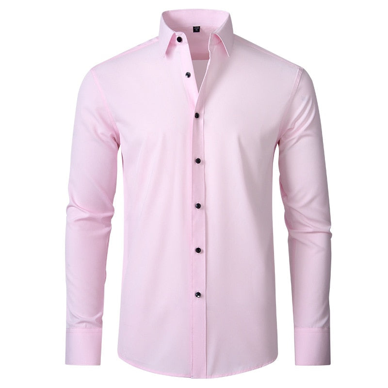 Modern Stretch Shirt Lange Mouw