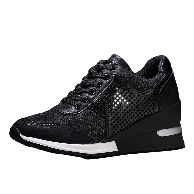 Dames sleehakken met vetersluiting