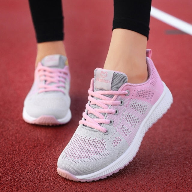 Vrouwen Ademende Mesh Sneakers