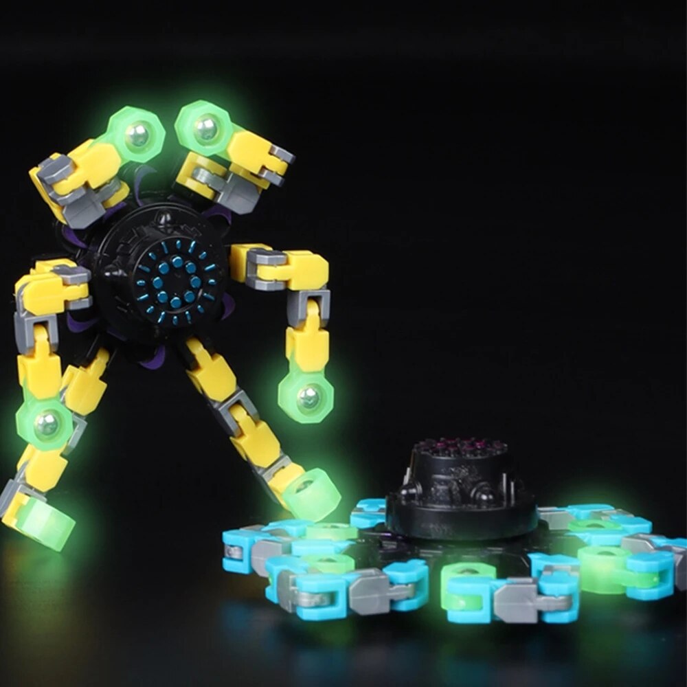 Lichtgevende Transformeerbare Fidget Spinner