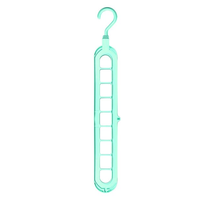 Ruimtebesparende 9-gaats hanger