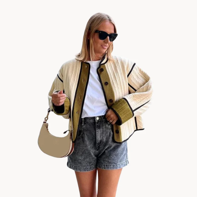 Dames Jas Stijlvol Lange Katoenmix voor Casual en Formele Gelegenheden 1