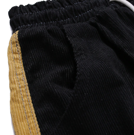 Heren Korte Broek Casual Katoen met Kleurpatchen-3