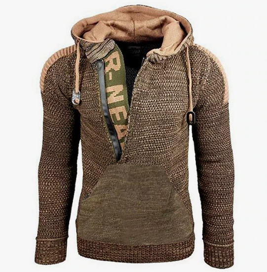 Variant image for Heren Vintage Trui Retro Stijl Katoenmix-9