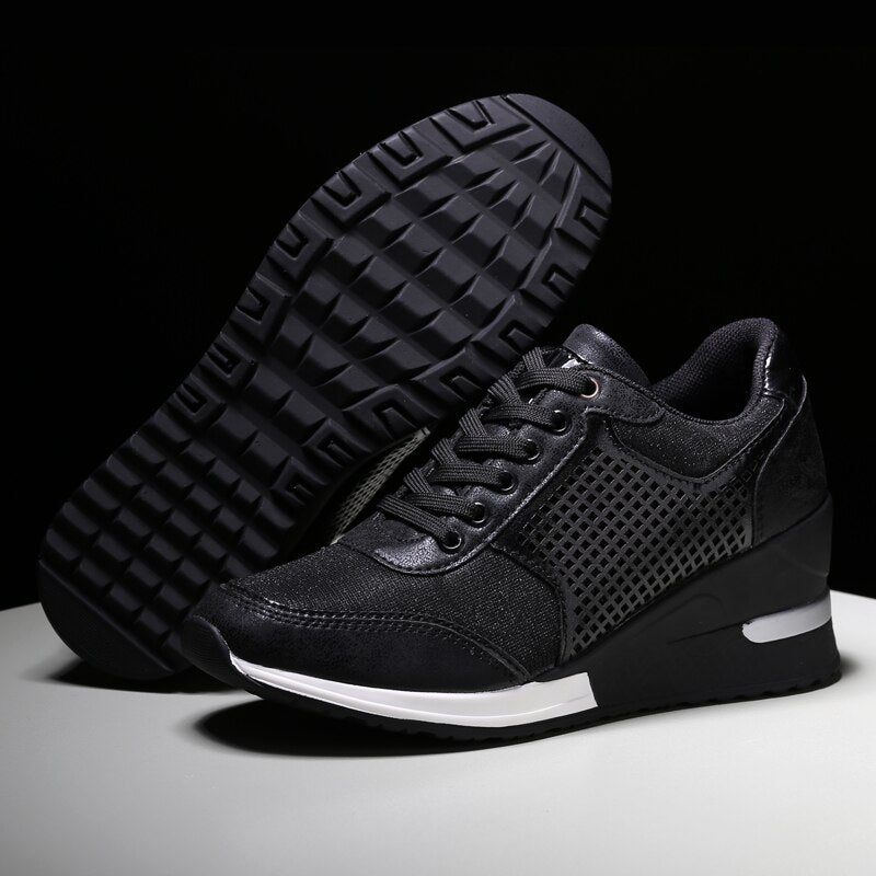 Dames sleehakken met vetersluiting