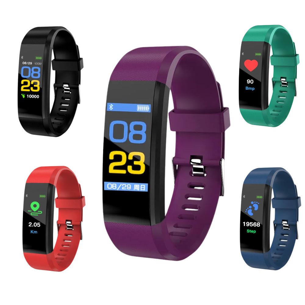 Senioren Smartwatch Met Gezondheidsmonitor En Fitnessfuncties