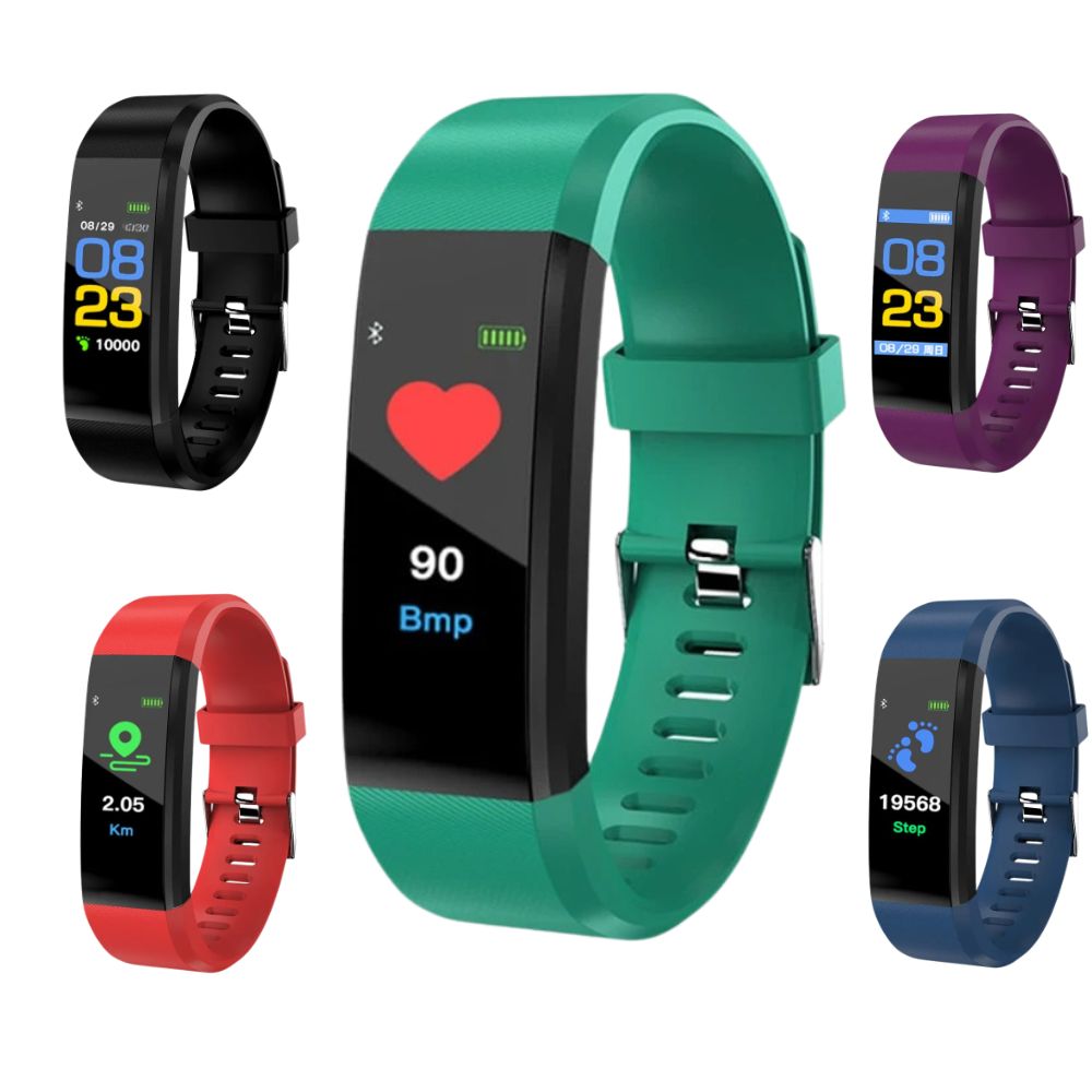 Senioren Smartwatch Met Gezondheidsmonitor En Fitnessfuncties