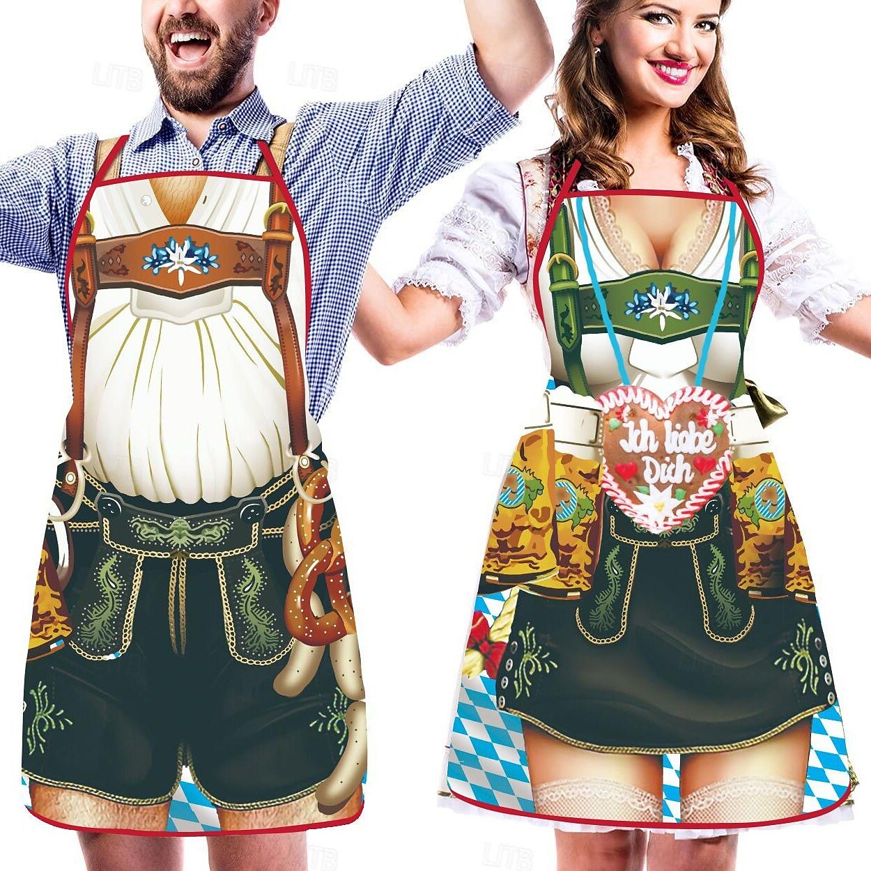Stellen Schürzen Dirndl Lederhosen Design Duurzaam Materiaal 6