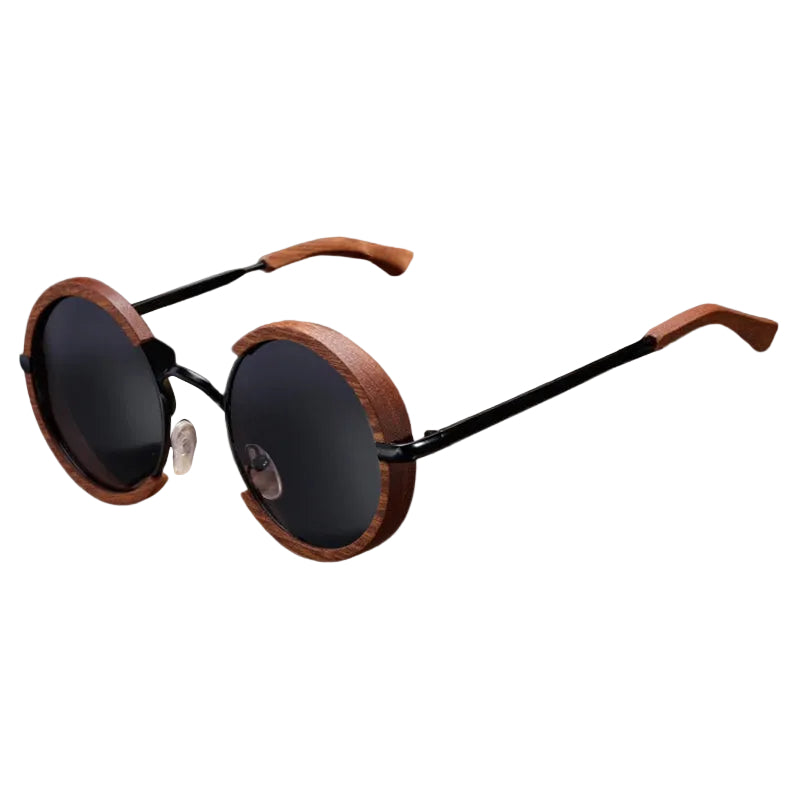 Unisex Bergen Zonnebril Vintage Ronde Stijl 1
