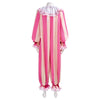 Unisex Circus Clown Jumpsuit Gestreept Speels Kostuum 2