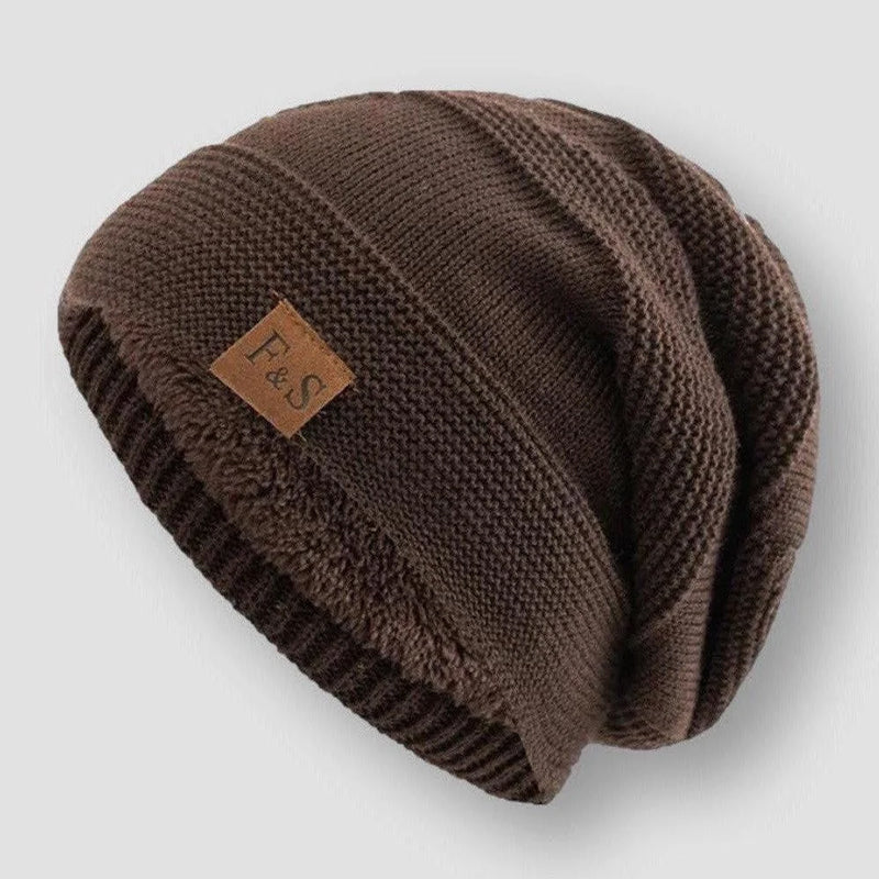 Unisex Gebreide Muts met Fleece Voering 3