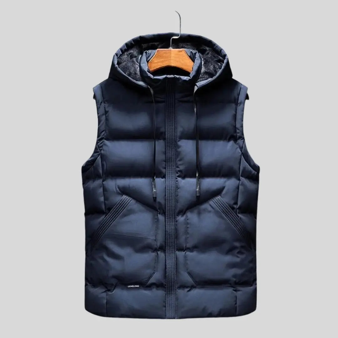 Unisex Hooded Vest Modern Design 5