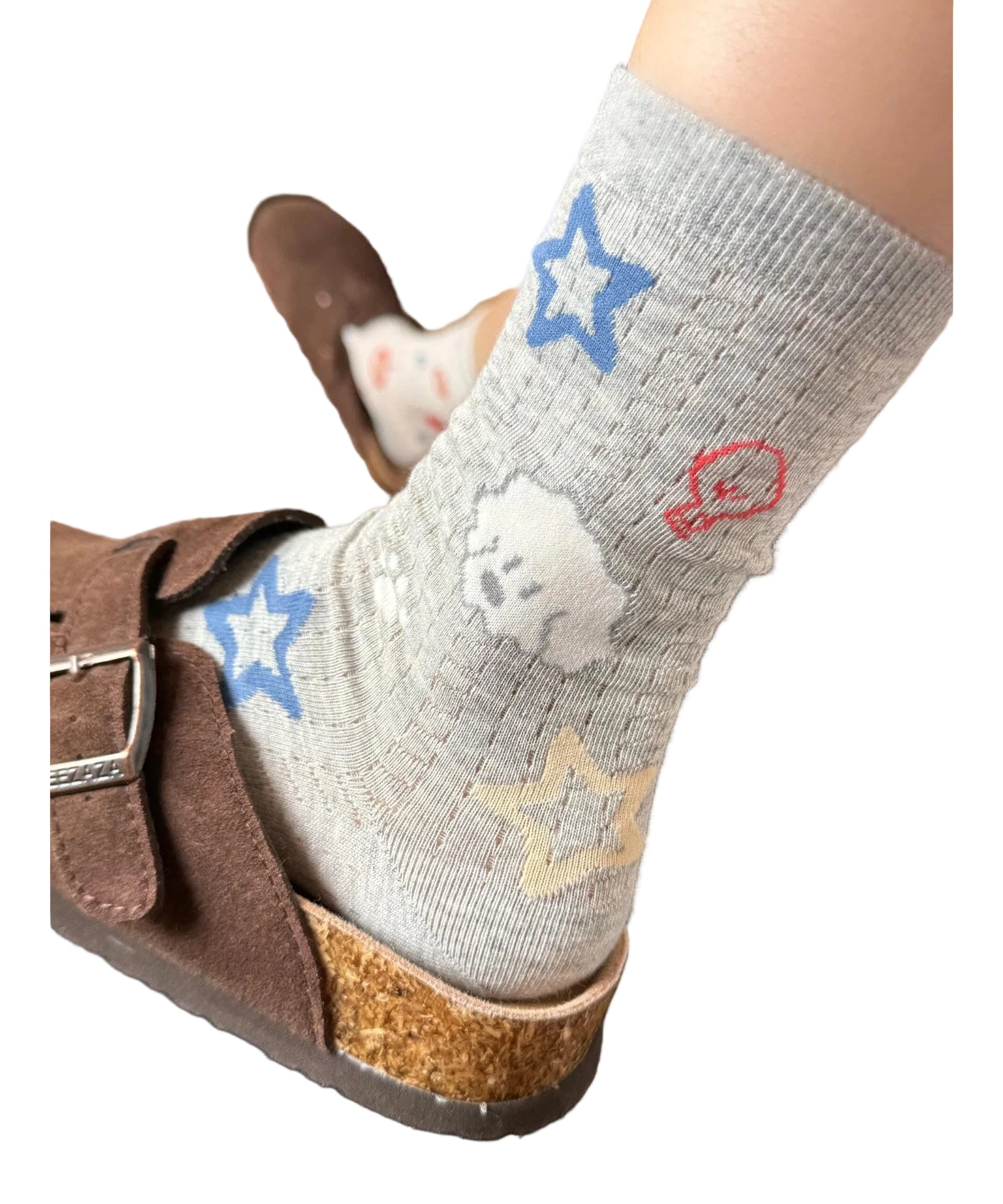 Unisex Kuitsokken Jacquard Stijlvol Comfortabel 2
