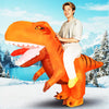 Unisex Opblaasbaar Dinosaurus Kostuum Cartoon Stijl 17
