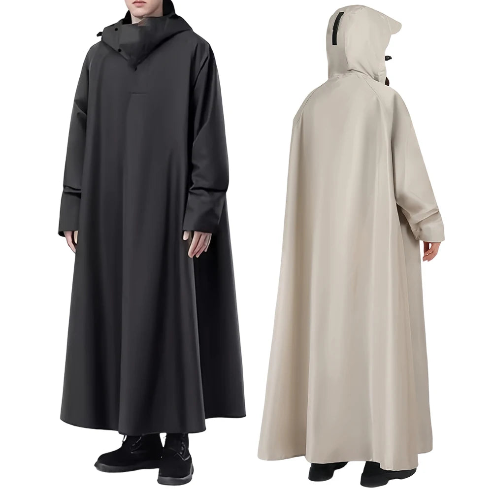 Unisex Regenjas Oversized Waterdicht Oxford voor Motorfiets en Elektrische Auto 3