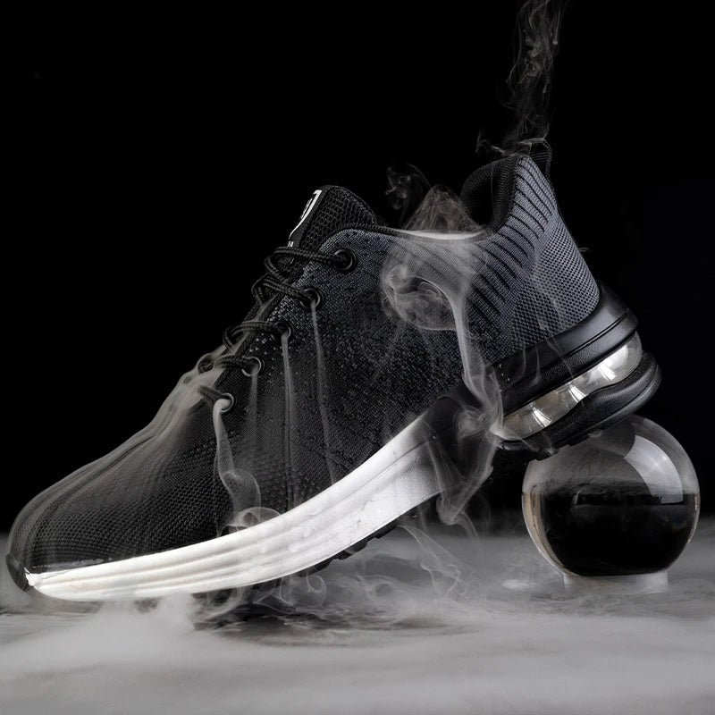 Unisex Veiligheidschoenen S1 met Stalen Neus en Kevlar Tussenzool 4