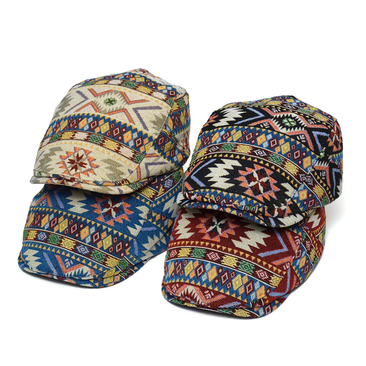 Unisex Vintage Cap Kleurrijk 2