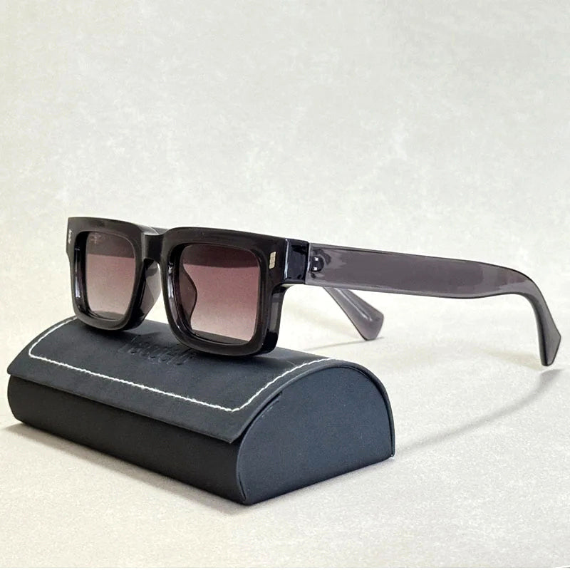 Unisex Vintage Zonnebril Met Gedurfd Frame 1