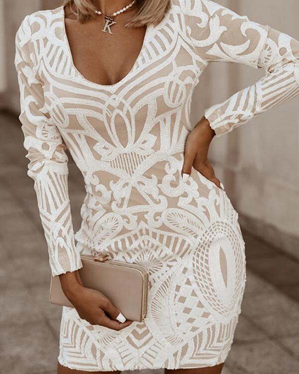 Vrouwen Bodycon Jurk Met Hoge Halslijn 1