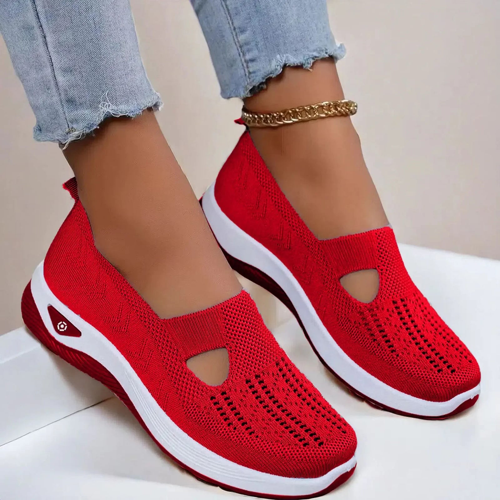 Vrouwen Casual Schoenen voor Middelbare Leeftijd 9