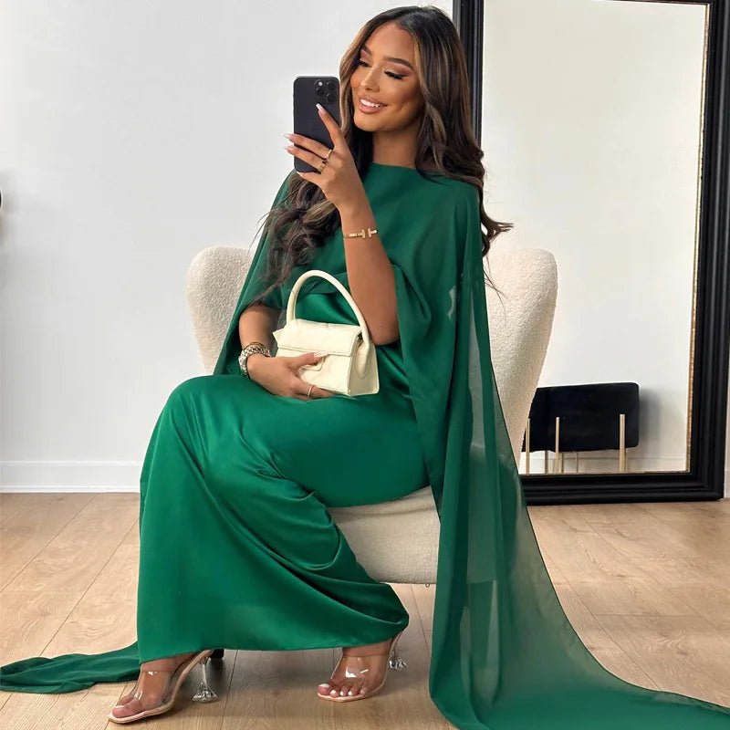 Vrouwen Lange Jurk Minimalistisch Stijl 5