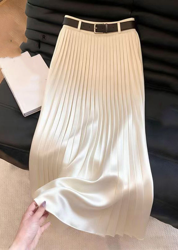 Vrouwen Maxi Rok Geplooid 4