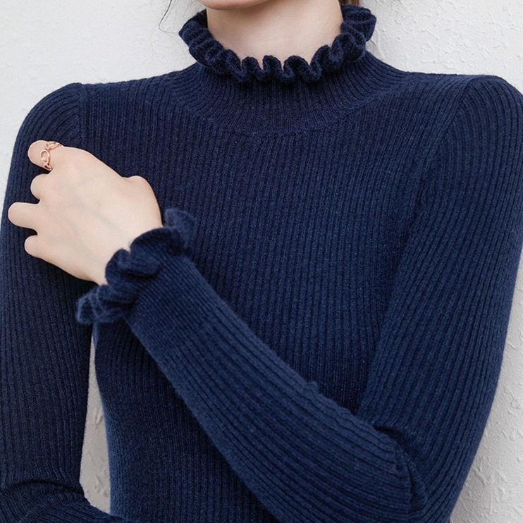 Vrouwen Turtleneck Trui Stijlvol Comfort 9