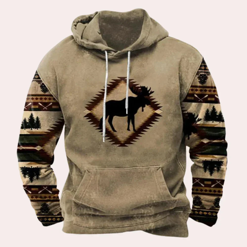 Heren Hoodie Casual Katoen Comfortabele Pasvorm voor Elke Gelegenheid-1