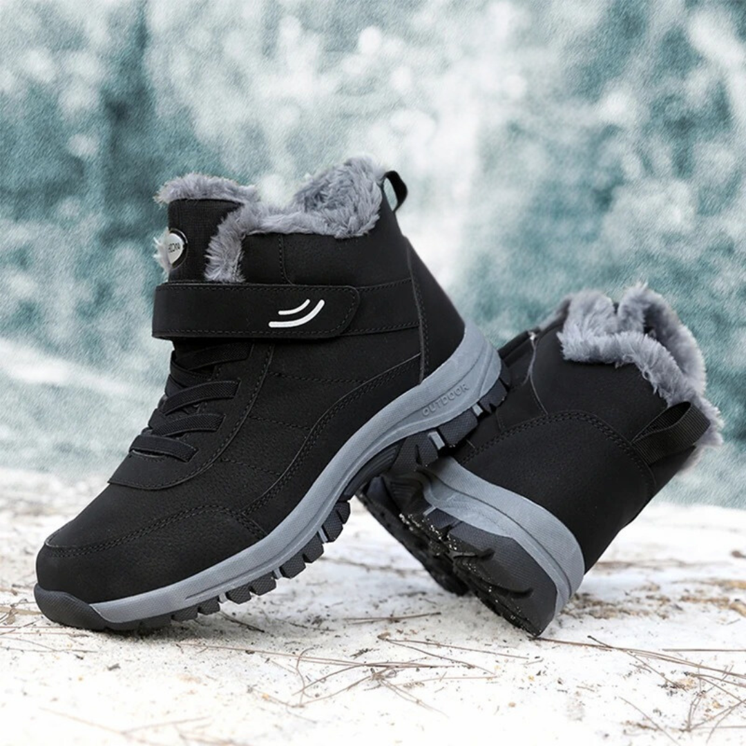 Lichtgewicht damessnowboots met bont