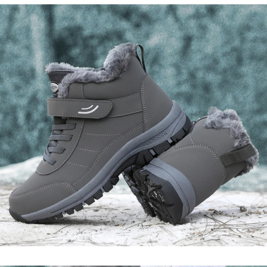 Lichtgewicht damessnowboots met bont