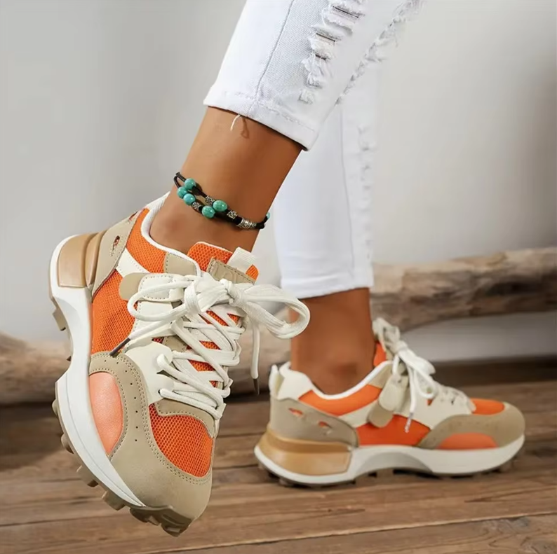 Vrouwen Ademend Gekleurde Sneakers