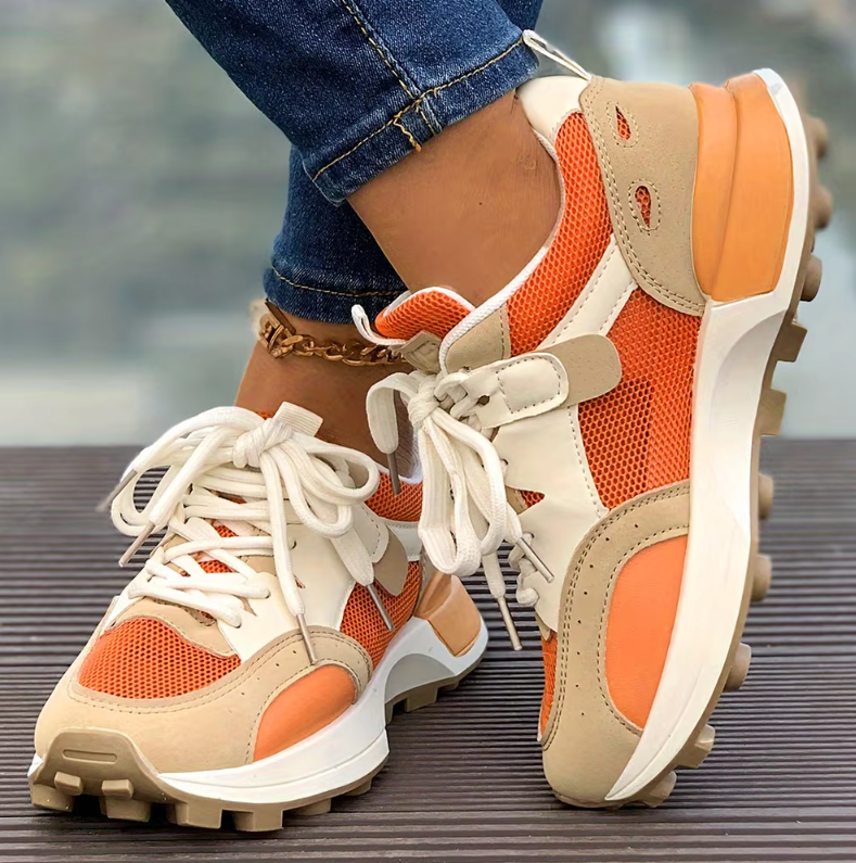 Vrouwen Ademend Gekleurde Sneakers