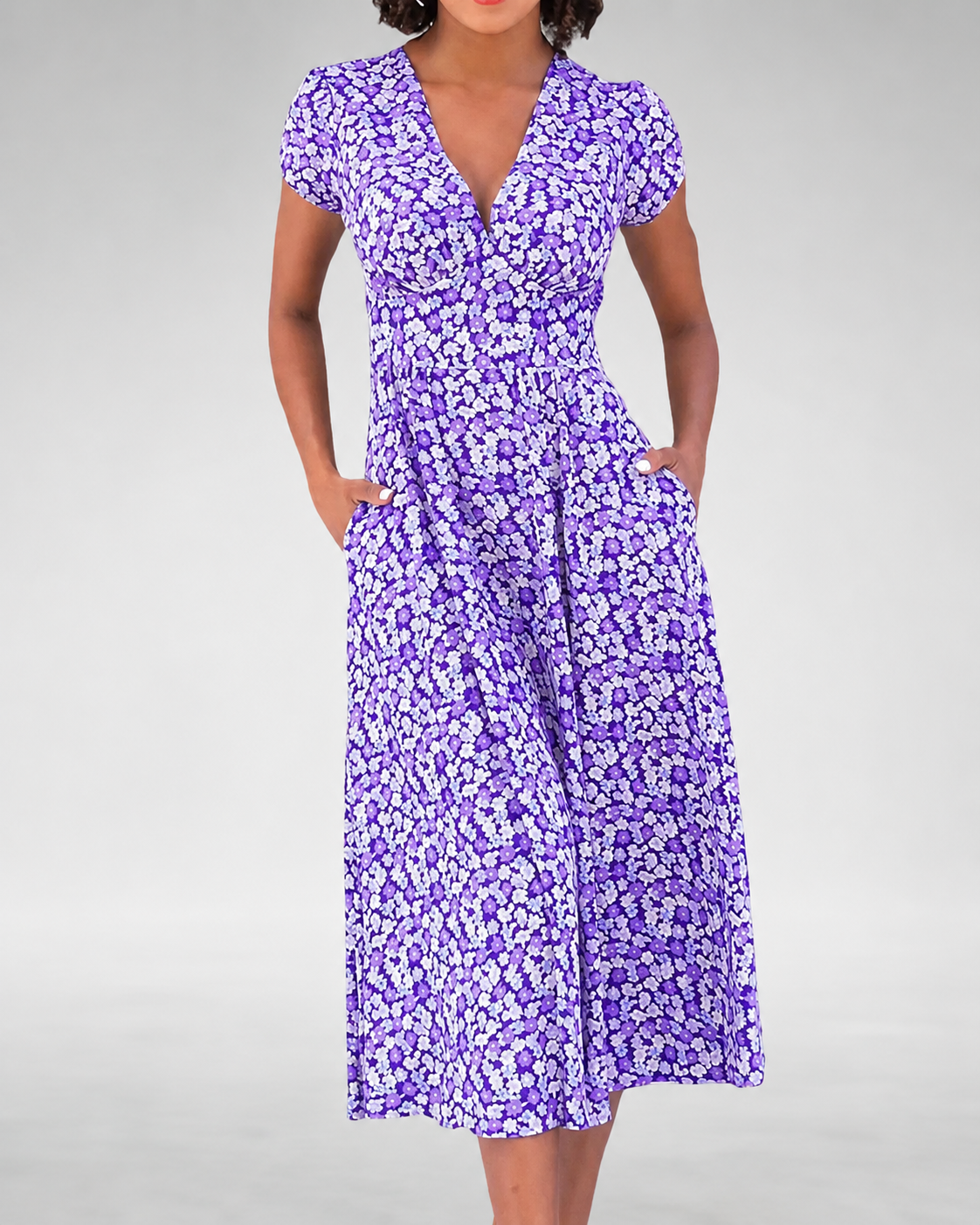 Dames Jurk Bloemenprint Zomerstijl