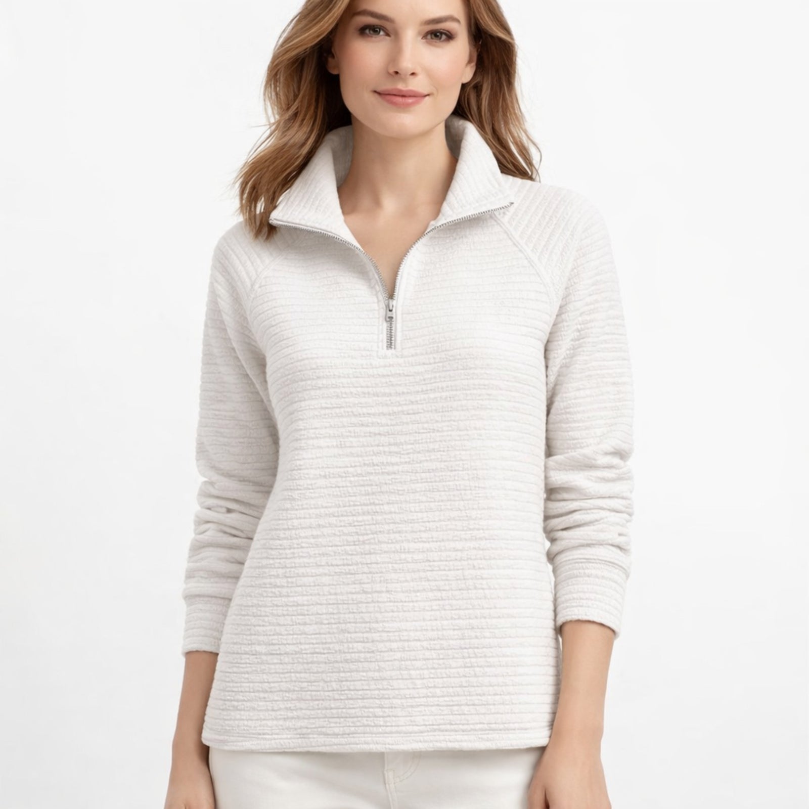 Dames Sweatshirt Casual Stijl met Moderne Pasvorm