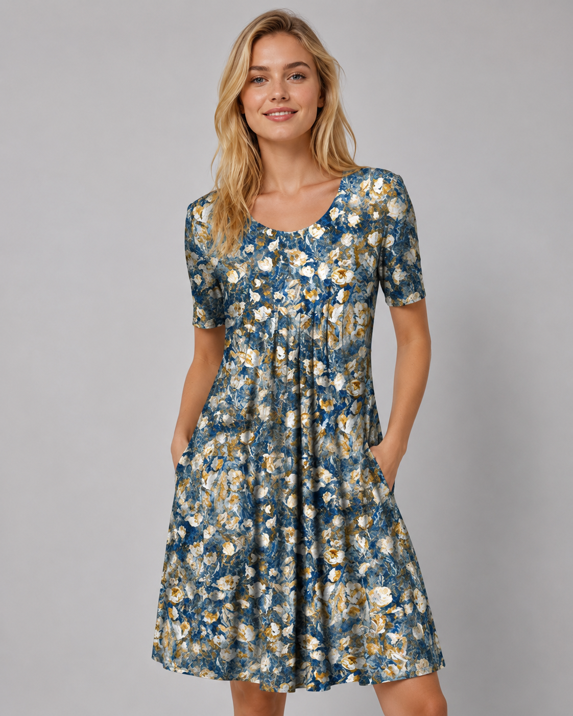 Dames Zomerjurk Bloemenprint