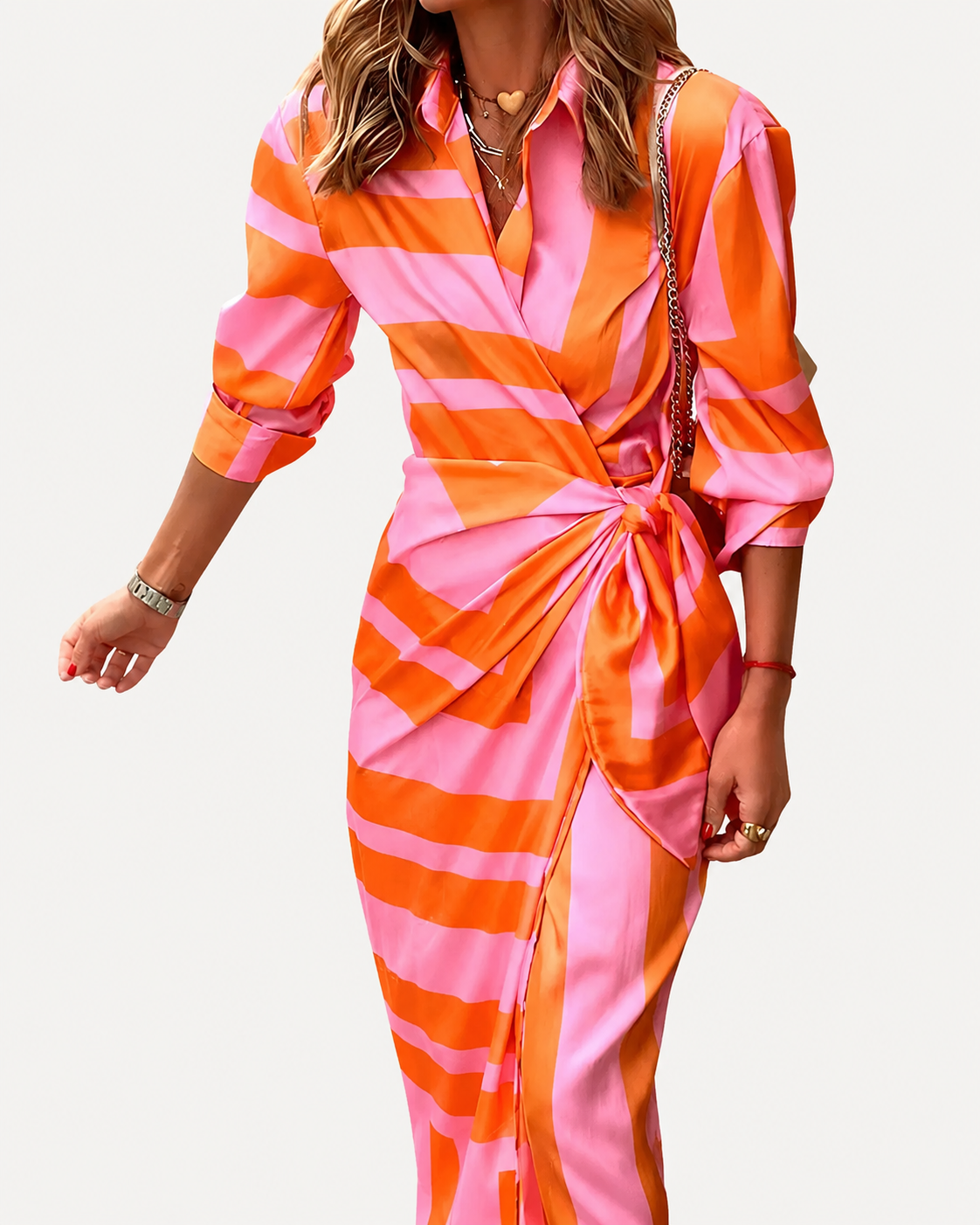 Dames Zomerjurk Vrolijke Kleuren Lichtgewicht Ontwerp