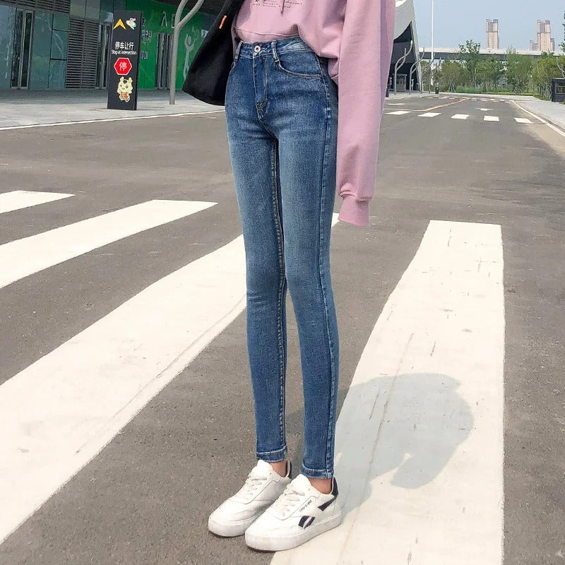 Dames Klassieke Stretch Jeans