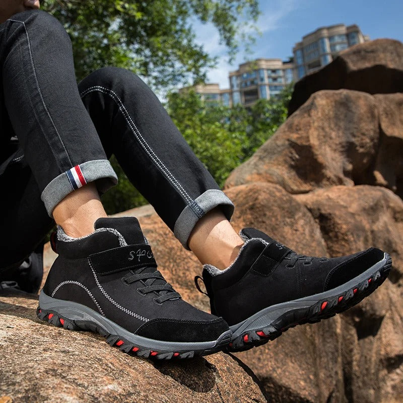 Waterdichte heren winter enkellaarzen