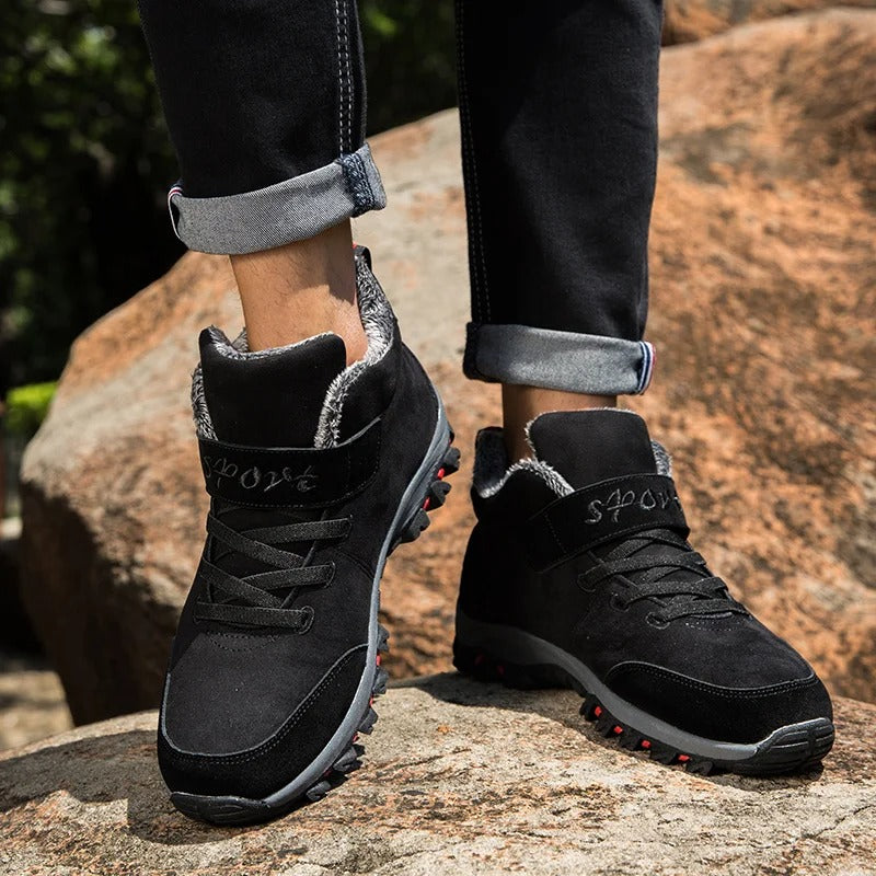 Waterdichte heren winter enkellaarzen