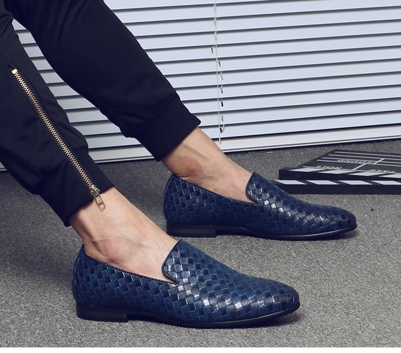 Geweven Loafer Herenschoenen