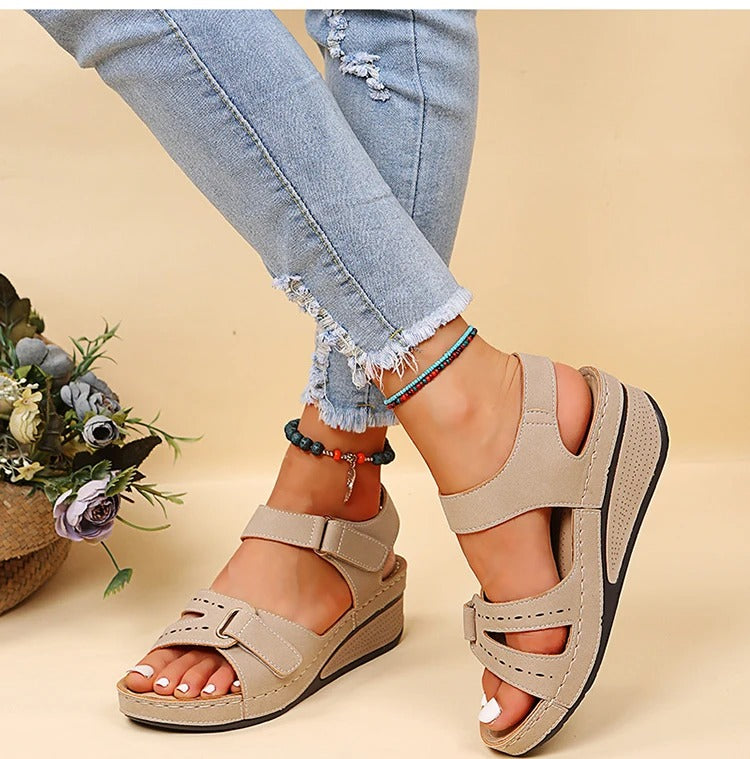 Orthopedische platformsandalen voor dames