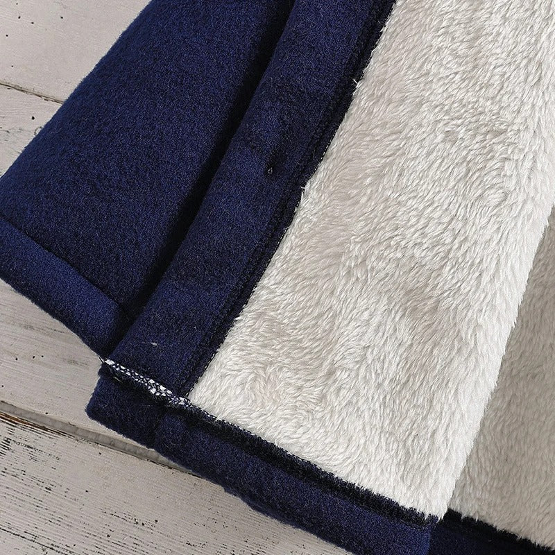 Verdikte fleecejas voor kinderen met capuchon