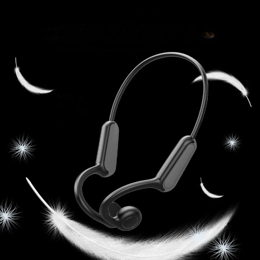 Bluetooth 5.3 waterproof Botgeleiding Sporthoofdtelefoon met microfoon