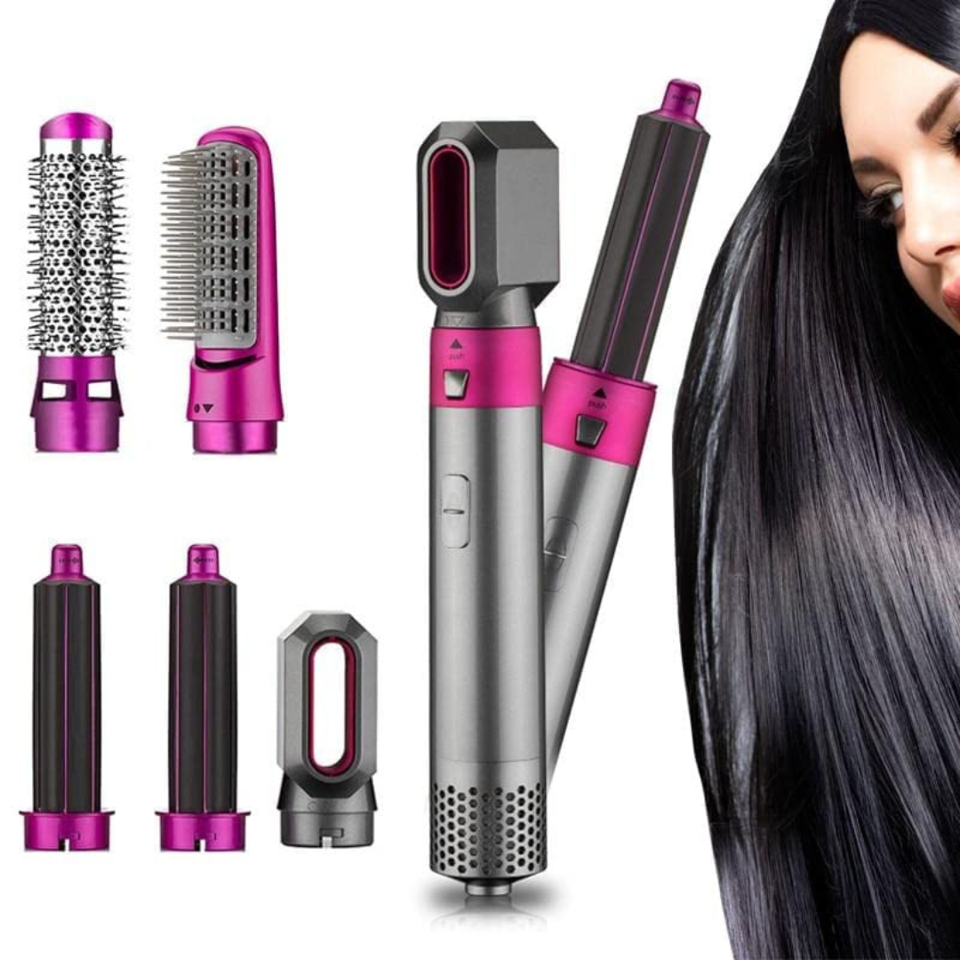 5-in-1 Haarstyling Gereedschap Set