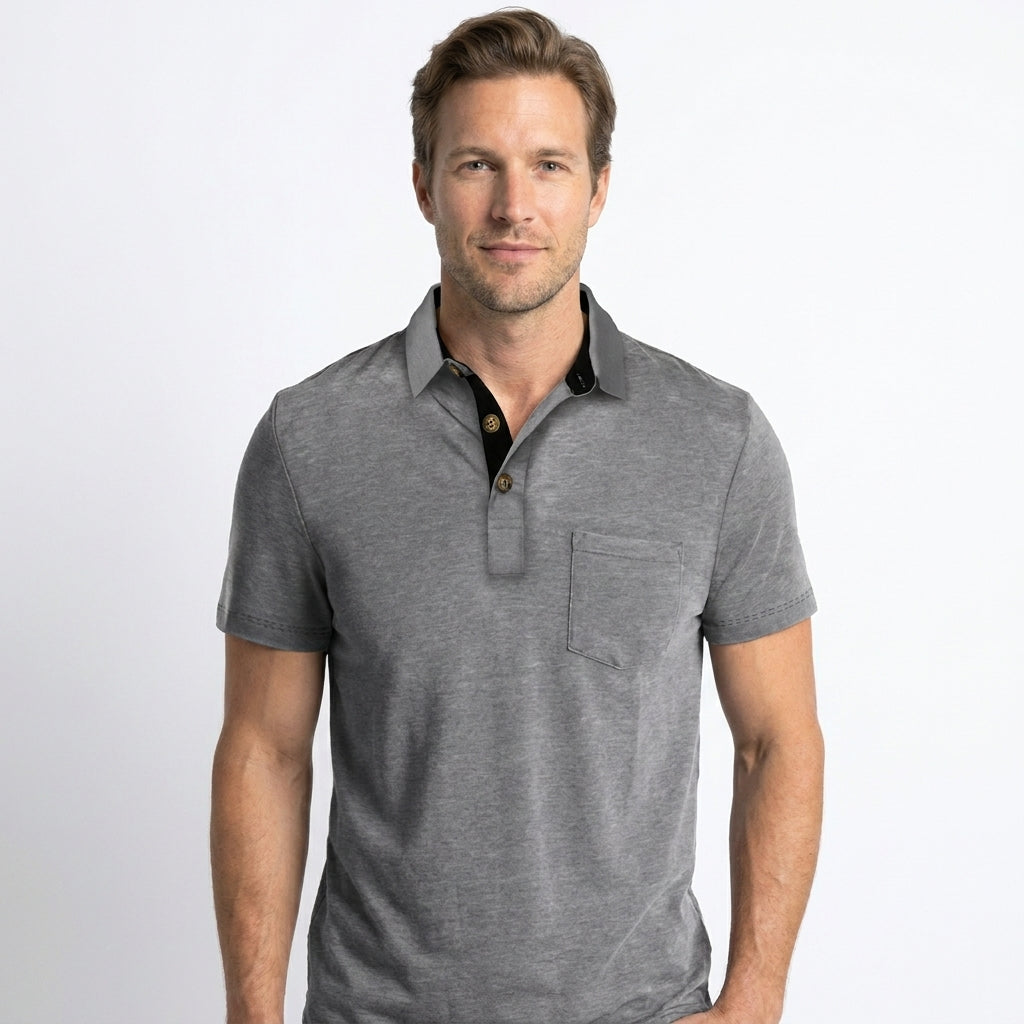 Heren Poloshirt Modern Polokragen Stijlvol